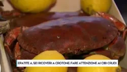 EPATITE A, SEI RICOVERI A CROTONE: FARE ATTENZIONE AI CIBI CRUDI