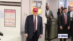 President Trump Stops at Whataburger President Trump Stops at Whataburger