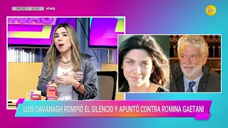 Luis Cavanagh rompió el silencio y apunto contra Romina Gaetani │VLC │ 14-08-26