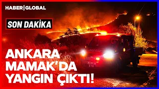 FIRE BREAKS OUT IN MAMAK, ANKARA! Crews Working Intensively!