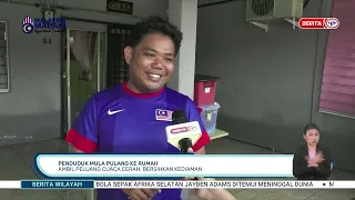 12 JULAI 2026 - BW - PENDUDUK MULA PULANG KE RUMAH: AMBIL PELUANG CUACA CERAH, BERSIHKAN KEDIAMAN