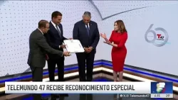 Senado de República Dominicana y el Consulado de Nueva York otorgan homenaje a Telemundo 47