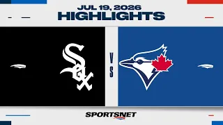 MLB Highlights | White Sox vs. Blue Jays - July 19, 2026