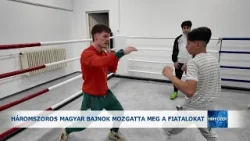 Háromszoros  Magyar bajnok mozgatta meg a fiatalokat