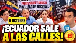 ¡Estalla el descontento popular! Organizaciones sociales y sindicatos llaman a las calles este 8 Oct