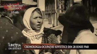 Lecţia de istorie: Dezmembrarea României – cronologia ocupaţiei sovietice din 1940 (@TVR Moldova)