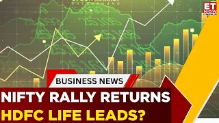 Nifty Holds Above 23,250! HDFC Life, Tata Motors PV Lead The Charge | Business News | ET Now
