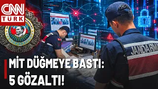Secret System Uncovered: MIT and Gendarmerie Take Action! 5 Suspects in Custody