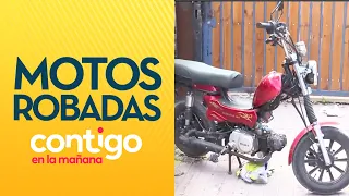 ONE ARRESTED: Stolen motorcycles found in Lo Espejo - Contigo en la Mañana