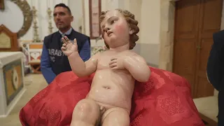Baby Jesus stolen 26 years ago in Bisceglie returned to the faithful