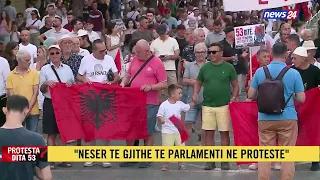 53 ditë protesta kundër kryeministrit/ Nis marshimi i qytetarëve drejt Kryeministrisë