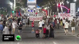 Top Channel/ 92 ditë në shesh, protestuesi: Në shtator lëvizja e madhe, do shkojmë në çdo qytet...