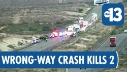 Two dead in overnight wrong-way crash on I-15 in Clark County