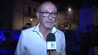Sulmona, Piazza XX Settembre lights up with Led Zeppelin's rock