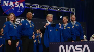 NASA's Artemis II Astronauts Receive the Congressional Space Medal of Honor