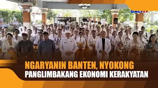 CREATING BANTEN, SUPPORTING PEOPLE'S ECONOMIC GROWTH