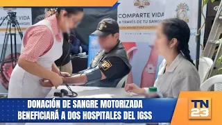 Motorcycle blood donation drive to benefit two IGSS hospitals