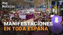 8M | Miles de personas se han movilizado POR LA IGUALDAD, CONTRA LA VIOLENCIA MACHISTA y por la PAZ.