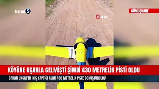 He Arrived at His Village by Plane, Now It Has a 430-Meter Airstrip