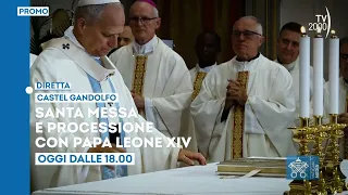 Mass from Castel Gandolfo Today Promo