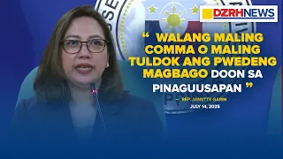Garin: Hindi teknikal na detalye ang sentro ng impeachment case vs VP Sara