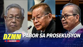 ICYMI: Opinions of 3 ex-chief justices favor impeach prosecutors - Barbers | DZMM TeleRadyo