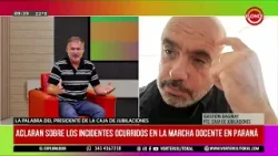ACLARAN SOBRE LOS INCIDENTES OCURRIDOS EN LA MARCHA DOCENTE EN PARANÁ-ELONCE-28/03/2026