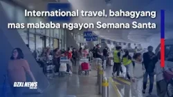 International travel, bahagyang mas mababa kumpara noong nakaraang taon —Immigration