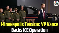 Minneapolis Tension: VP Vance ने Minneapolis में ICE का बचाव किया | हिंसा और विरोध जारी