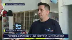 Robo millonario a un mayorista importador en Córdoba Robo millonario a un mayorista importador en Córdoba