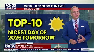 Orlando Weather Forecast: Top-10 weather day Saturday