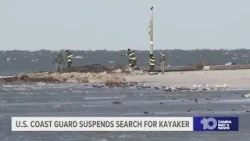 Coast Guard suspends search for missing 18-year-old kayaker in Honeymoon Island