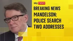 Met Police search addresses related to Mandelson investigation