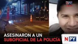 Asesinaron a un suboficial de la policía