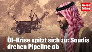 Oil crisis escalates: Saudis shut down pipeline | krone.tv NEWS