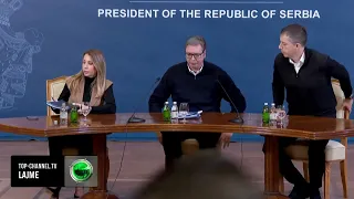 Top Channel/ Provokon Vuçiç: Kosova, pjesë e Serbisë! Pakti ushtarak kundër nesh