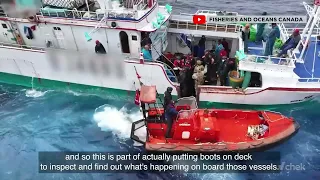 Victoria-based crews battle illegal fishing during North Pacific Guard patrols