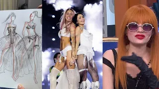 "We worked against the clock": Vero De la Canal revealed the secrets of Lali and Tini's dresses