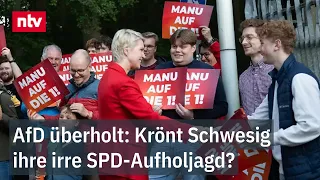 A year ago, MV State Premier Schwesig was trailing far behind, now she's ahead of the AfD | ntv