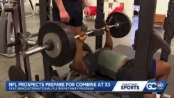 NFL prospects from around the world prepare for combine at X3 Performance and Physical Therapy