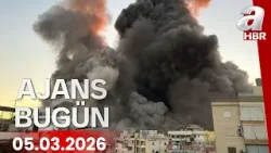 A Haber bombardıman altındaki Beyrut'ta! | Ajans Bugün - 05.03.2026 | A Haber