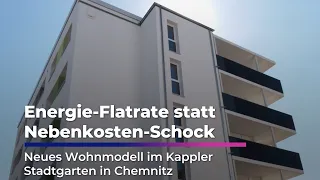 Energy Flat Rate Instead of Utility Bill Shock: New Housing Model in Chemnitz I Sachsen Fernsehen