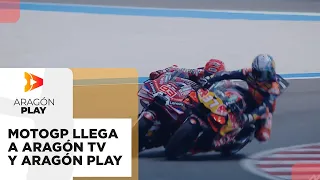 MotoGP™ arrives on Aragón TV and Aragón Play