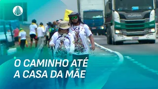 Mais de 30 mil devotos caminharam pela Dutra rumo a Aparecida | TJ Aparecida