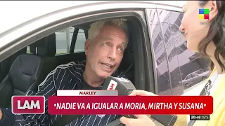🔥 MARLEY LE RESPONDE A SANTIAGO DEL MORO: "Nunca lo critiqué"