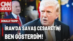 ?"İran'da İstediğimiz Gibi Uçuyoruz" Trump'tan Gündeme Oturan Son Dakika Açıklamaları!