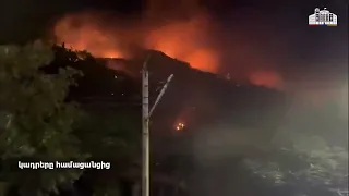 Փրկարարների պրոֆեսիոնալ աշխատանքի շնորհիվ հրդեհը մարվել է՝ չնայած տարածման բարձր վտանգին