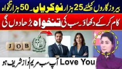 CM Maryam Nawaz Announces Thousands Of Jobs For Youth - Hard Wrok Leads To Salary Increment