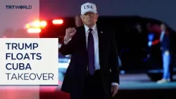 Trump raises prospect of a 'friendly takeover' of Cuba