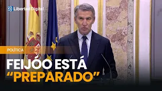 Feijóo challenges Sánchez to call elections: "I'm ready"